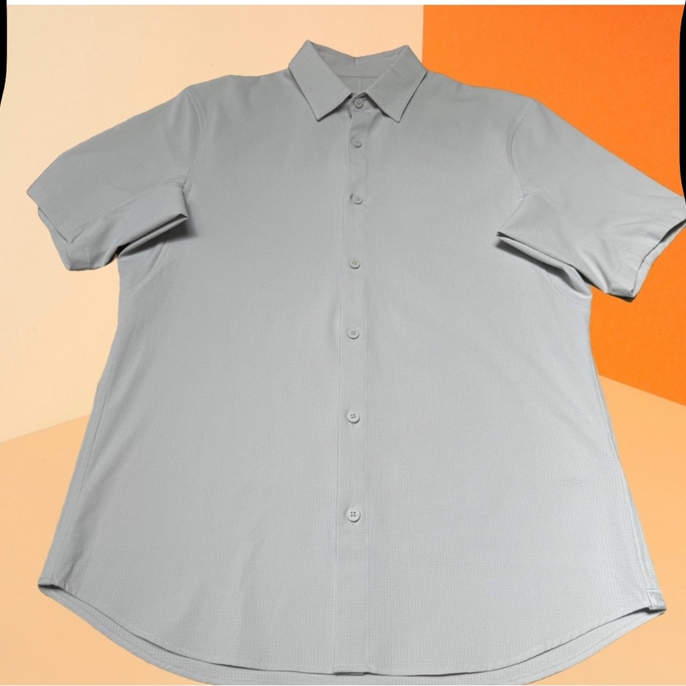 Lululemon - Airing Easy Short Sleeve Button Down - Small